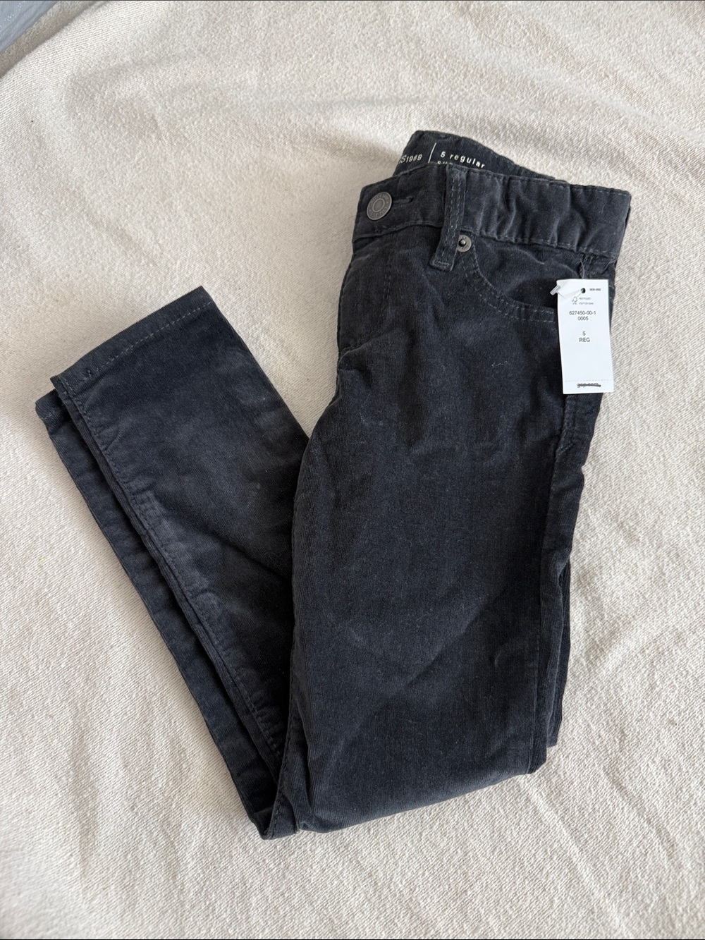 GAP Kids Black Corduroy Jeans